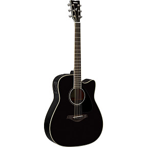 Электроакустическая гитара Yamaha FGX830C Black
