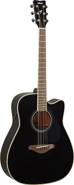 Трансакустическая гитара Yamaha FGC-TA BLACK
