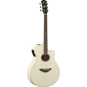 Электроакустическая гитара Yamaha APX600 Vintage White