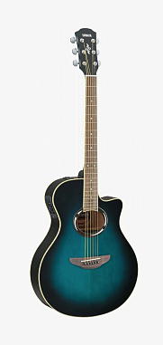 Электроакустическая гитара Yamaha APX600 ORIENTAL BLUE BURST