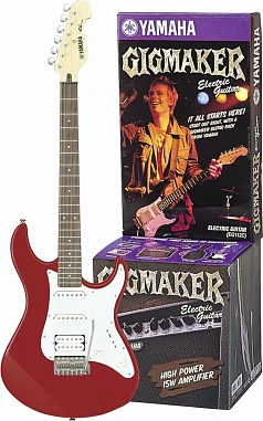 Комплект Электрогитара Yamaha ERG121 METALLIC RED с усилителем GA15