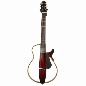 Электроакустическая гитара - Silent Yamaha SLG200S CRIMSON RED BURST